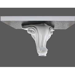 Picior plastic Sultan 150mm Alb