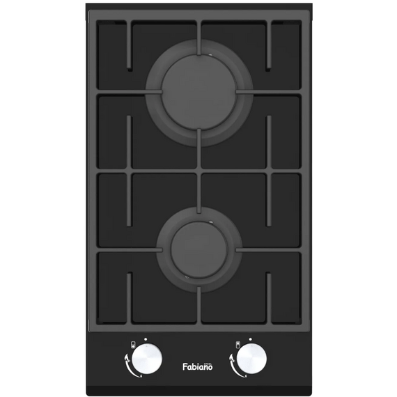 Газовая панель Fabiano FHG 862 Black Glass, изображение 2